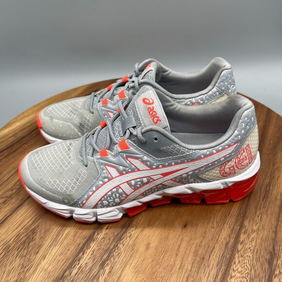 Asics Gel Quantum 180 5 TR Womens 7 Grey Low Running Jogging Shoes Sneakers EUC - Picture 3 of 8